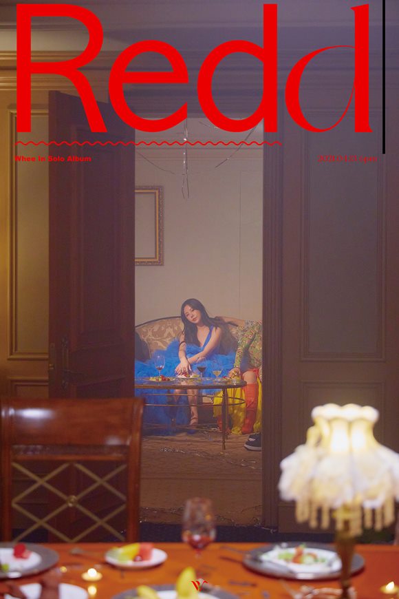 마마무 휘인이 오는 13일 솔로 컴백을 앞두고 미니앨범 첫 번째 미니앨범 Redd(레드)의 두 번째 콘셉트 포토를 공개했다. /RBW 제공