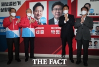  '서울·부산' 모두 가져간 국민의힘 [TF사진관]