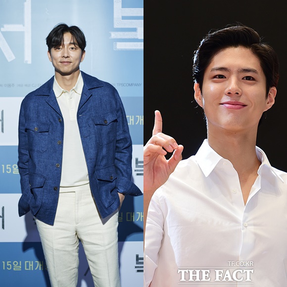 극 중 공유(왼쪽)는 박보검을 옮기게 된 정보국 요원 기헌 역을 맡아 열연을 펼친다. /CJ ENM 제공