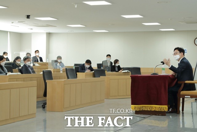 박 장관은 이날 검찰개혁을 위한 검찰 구성원들의 노력도 당부했다. /법무부 제공