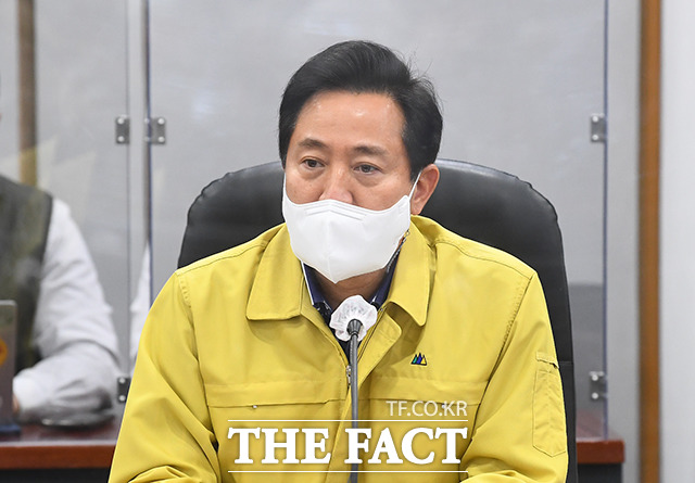 경찰이 내곡동 셀프보상 의혹과 용산참사 관련 발언으로 고발된 오세훈 서울시장에 대한 수사에 본격 착수했다. /이동률 기자