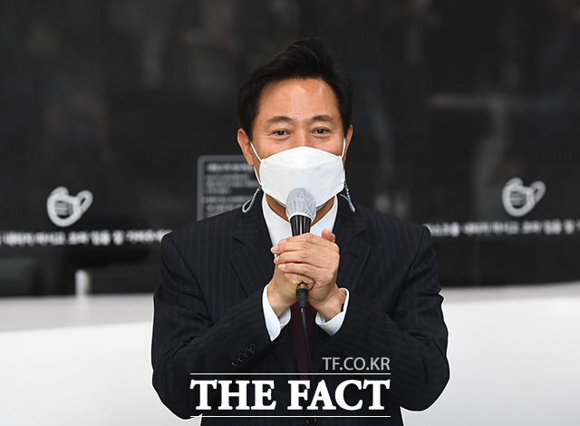 오세훈 서울특별시장이 22일 온라인으로 취임식을 갖는다. /이동률 기자