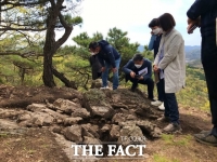  임실 호암 봉화, 봉화 배수시설 최초 발견