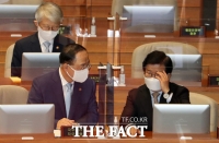  대화하는 박병석-홍남기 [포토]