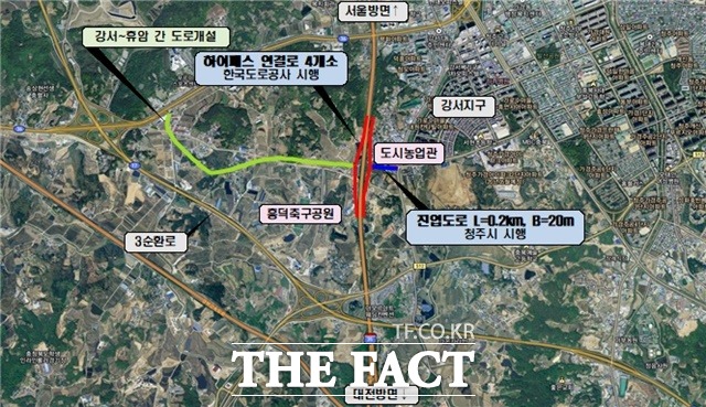 청주흥덕 하이패스IC 위치도. / 청주시 제공