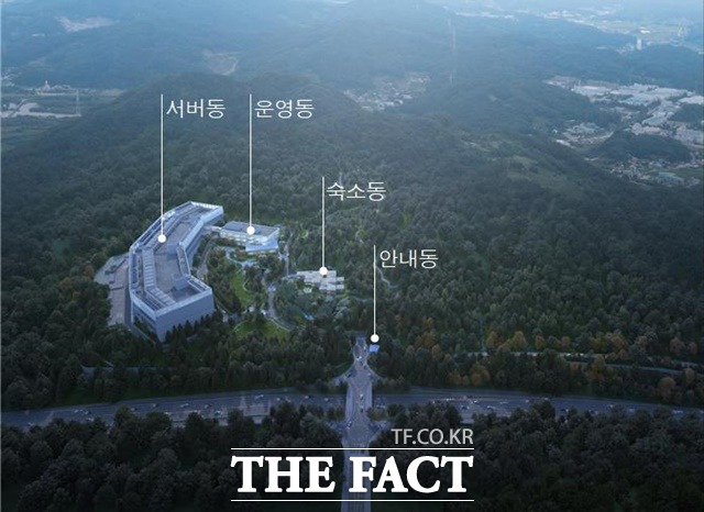 네이버 테이터센터 각 세종 조감도./세종시 제공