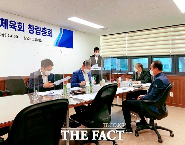 천안시체육회가 23일 창립총회를 열고 법인 전환을 위한 절차에 착수했다. / 천안시체육회 제공