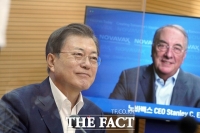  文대통령, 27일 노바백스 CEO 접견…'백신 도입 논의'