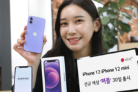  이동통신 3사, '아이폰12·12미니' 퍼플 30일 출시