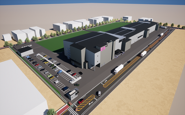 해태제과가 내년 9월 제품 생산을 목표로 충남 아산에 약 1만4000㎡ 규모의 친환경 과자공장을 짓는다. 사진은 아산 친환경 공장 조감도. /해태제과 제공