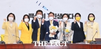  정의당 신임 원내대표로 추대된 배진교 의원 [TF사진관]