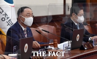  국무회의 주재하는 홍남기 국무총리 직무대행 [포토]
