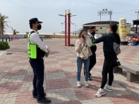  제주자치경찰단, 도내 주요관광지 특별방역순찰 실시