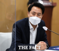  서울특별시약사회와 간담회 갖는 오세훈 시장 [TF사진관]