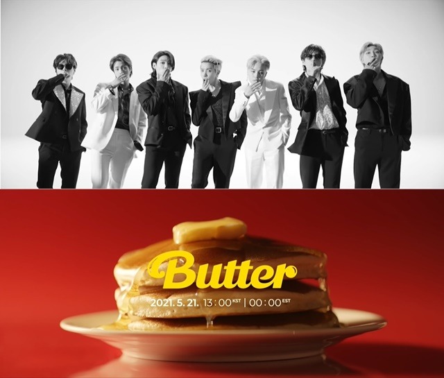 그룹 방탄소년단이 19일 새 디지털 싱글 Butter 뮤직비디오 티저 영상을 공개했다. /유튜브 Butter 티저 갈무리