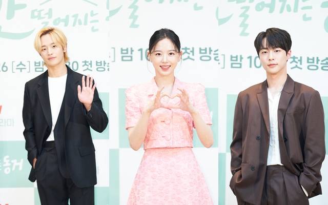 김도완 강한나 배인혁(왼쪽부터)은 개성 넘치는 캐릭터로 극의 활력을 더한다. /tvN 제공