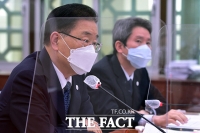  '도쿄올림픽 독도 표기, 용납 않겠다' 정의용, 일본에 강력 항의[TF사진관]