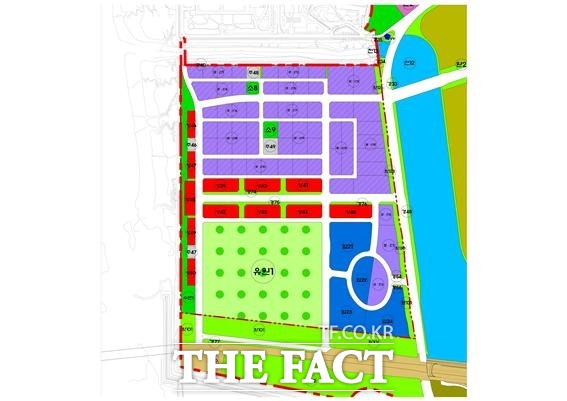 인천 청라국제도시 로봇랜드 토지이용계획 변경(안). 자료/인천경제청 제공