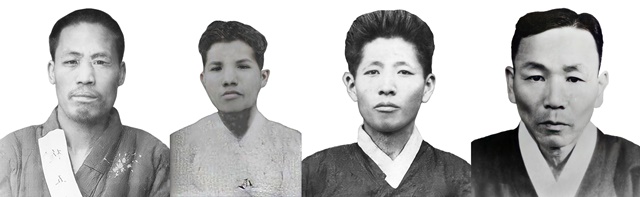 6월의 독립운동가로 권오설, 박래원, 이선호, 이동환 선생이 선정됐다. / 독립기념관 제공