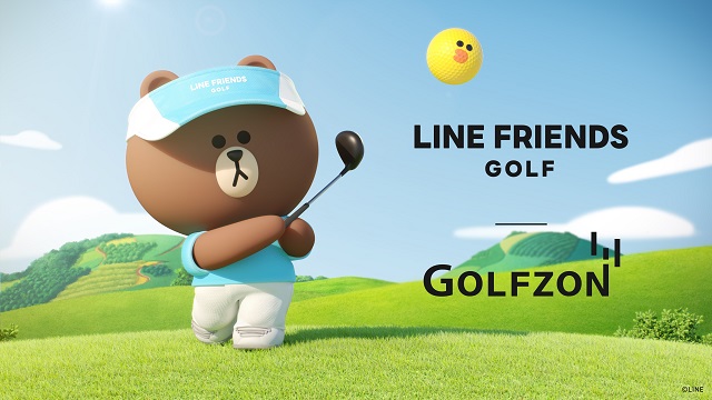 골프존이 고객들에게 스크린 골프 재미를 선사하기 위해 라인프렌즈와 골프존 플러스샵 라인프렌즈 스페셜 에디션 상품을 출시했다고 1일 밝혔다. /골프존 제공