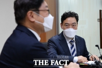  검찰 인사 논의들어간 박범계-김오수 [포토]