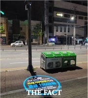  아산시, 고보조명 설치로 쓰레기 불법투기 근절