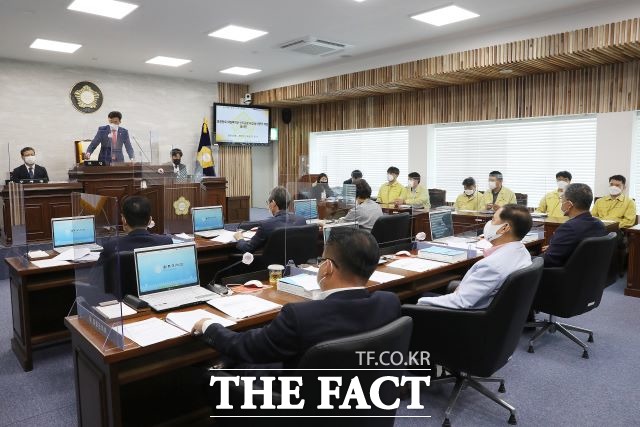 최경환 울응군의회장은 이번 정례회 기간 동안 의회 본연의 업무인 철저한 감사를 통해 집행부에 대한 견제와 감시의 역할도 최선을 다 하겠다라고 말했다./울릉군의회 제공