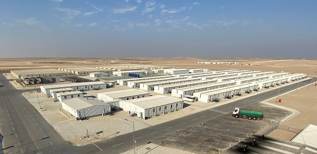 현대리바트가 삼성물산 건설부문과 총 554억 원 규모의 카타르 현지 가설공사 계약을 체결했다고 9일 밝혔다. /현대리바트 제공