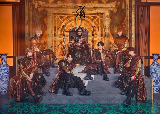 판타지돌 킹덤(KINGDOM)이 두 번째 미니앨범 히스토리 오브 킹덤 : 파트 2. 치우(History Of Kingdom : Part Ⅱ. Chiwoo)의 단체 콘셉트 포토를 공개했다. /GF엔터테인먼트 제공