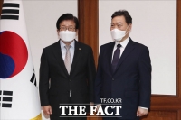  박병석, 김오수 예방 받아…'檢, 권한 적절히 행사했나'