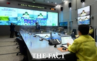  중대본 화상 회의 주재하는 권덕철 중대본 1차장 [포토]