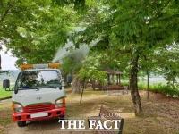  괴산군, '돌발해충' 긴급 방제약제 농가 공급