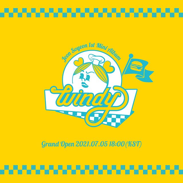 (여자)아이들의 전소연이 오는 7월 5일 첫 번째 미니앨범 Windy(윈디)로 솔로 앨범 발매 소식을 알렸다. /큐브엔터테인먼트 제공