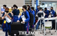  귀국하는 여자배구대표팀 선수들 [포토]