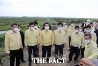  김영록 전남지사, 태풍·호우 대비 수해복구 현장 점검 나서