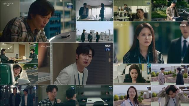 MBC 새 수목드라마 미치지 않고서야의 정재영과 문소리는 현실 직장인으로 완벽 변신하며 많은 시청자들에게 공감을 선사했다. /MBC 방송화면 캡처