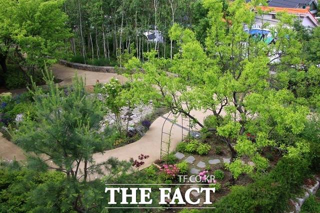 우리 정원 부문 대상을 차지한 성모마리아 정원 /산림청 제공