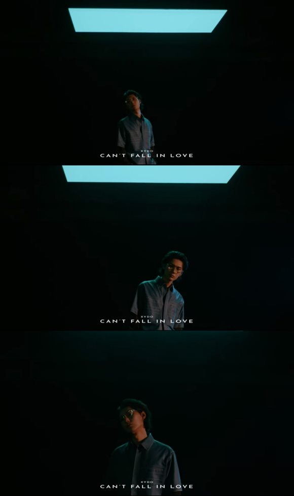 가수 시도(Xydo)가 두 번째 미니앨범 사이클(CYCLE)의 수록곡 캔트 폴 인 러브(Can’t fall in love)의 비주얼라이저 영상을 공개했다. /그루블린 제공