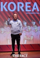  김학범, 대한민국 올림픽 축구 대표팀 파이팅! [포토]