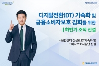  NH농협은행, 하반기 조직개편…디지털전환 가속