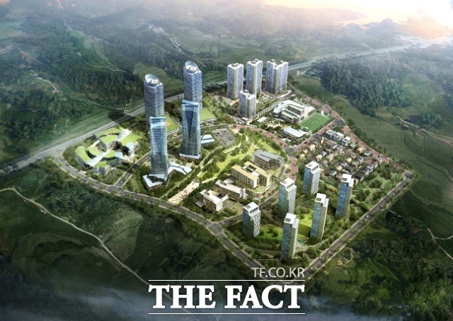 제천 신월동 미니복합타운 조감도. / 제천시 제공