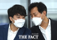  이준석, '오세훈 시정 성공이 대선 성공의 첫 단추' [TF사진관]