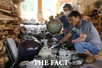  고흥 분청사기 전통 제작 방식 그대로 재현