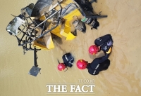  충주 채석장서 화물차 50m 아래로 추락…이틀째 운전자 수색