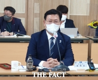  충북 찾은 송영길, '충청권 광역철도, 청주도심 통과 지원하겠다'