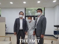  박상돈 천안시장, 재활 중인 이봉주 격려