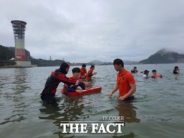 9일 군산해경이 여름 성수기를 맞아 관광객들이 집중될 것으로 보고 안전사고와 피해확산을 막기 위해 연안안전사고 ‘주의보’를 발령했다. /군산해경 제공