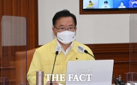  김부겸 총리, '거리두기 4단계 격상... 오후 6시 이후 3명 이상 모임 금지' [포토]