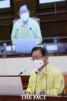  '거리두기 4단계 격상' 발표하는 김부겸 국무총리 [포토]