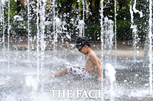 충북 전 지역에 폭염특보가 발효된 가운데, 모레(15일)까지 낮 기온이 32도 이상 오르는 곳이 많겠다. / 더팩트DB